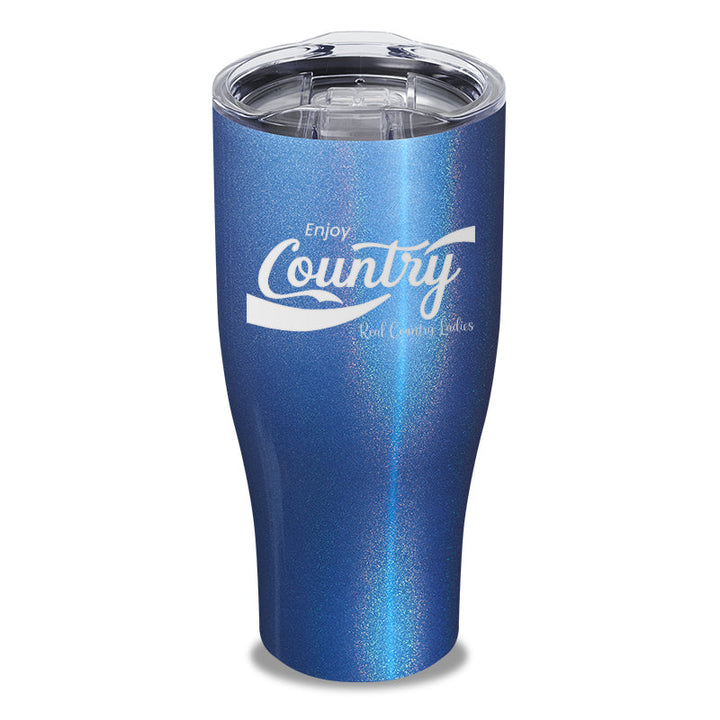 Black Friday | Enjoy Country Laser Etched Tumbler