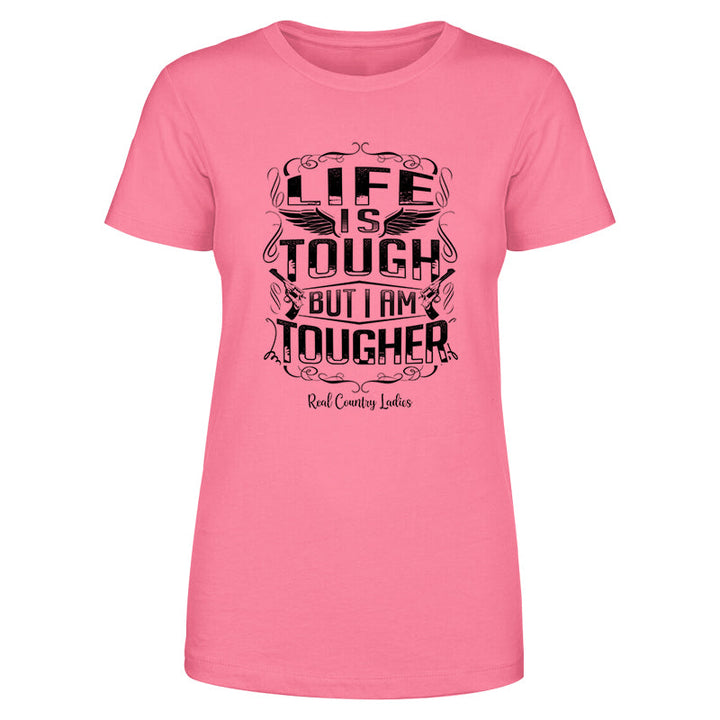 Black Friday | Life Is Tough Black Print Front Apparel