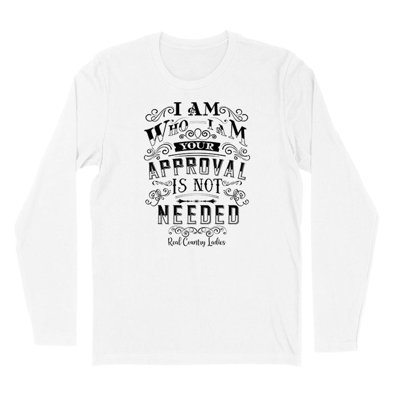 Blowout | I Am Who I Am Black Print Hoodies & Long Sleeves