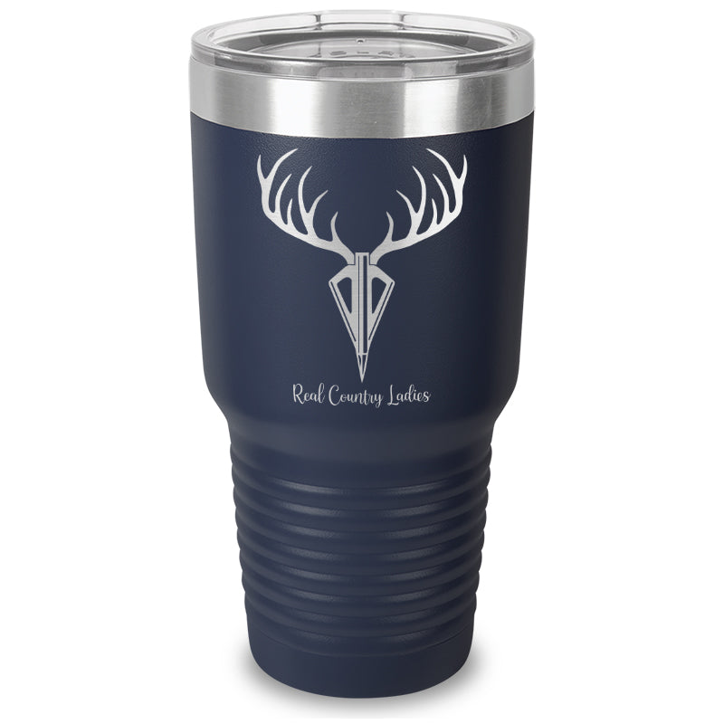 Black Friday | Arrow Deer Laser Etched Tumbler