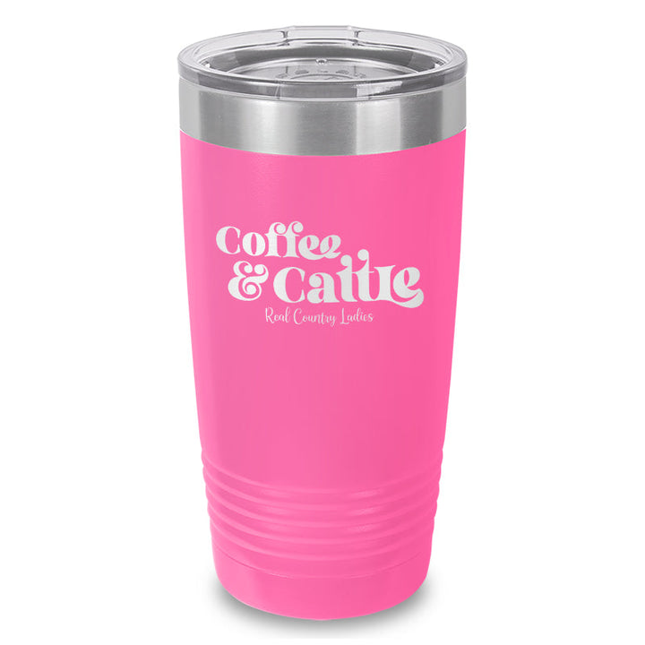 Black Friday | Coffee And Cattle Laser Etched Tumbler