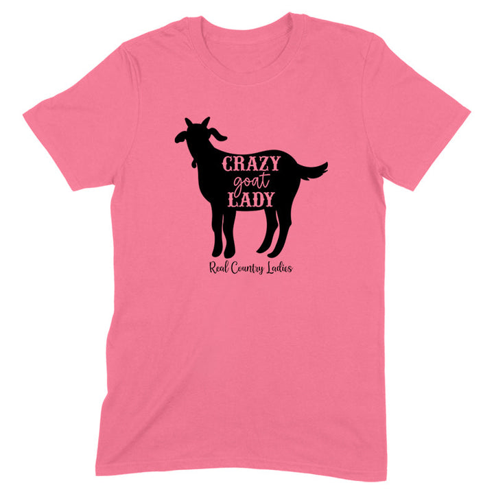 Black Friday | Crazy Goat Lady Black Print Apparel