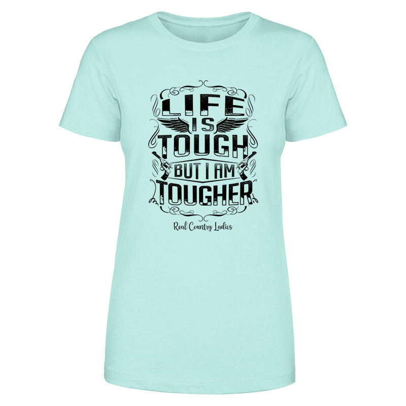 Black Friday | Life Is Tough Black Print Front Apparel