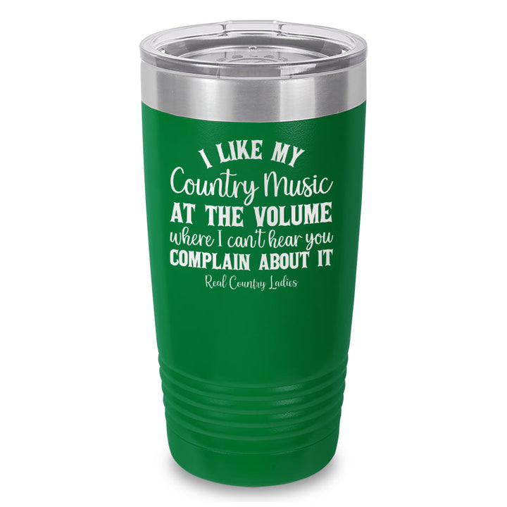 Black Friday | I Like My Country Music Laser Etched Tumbler