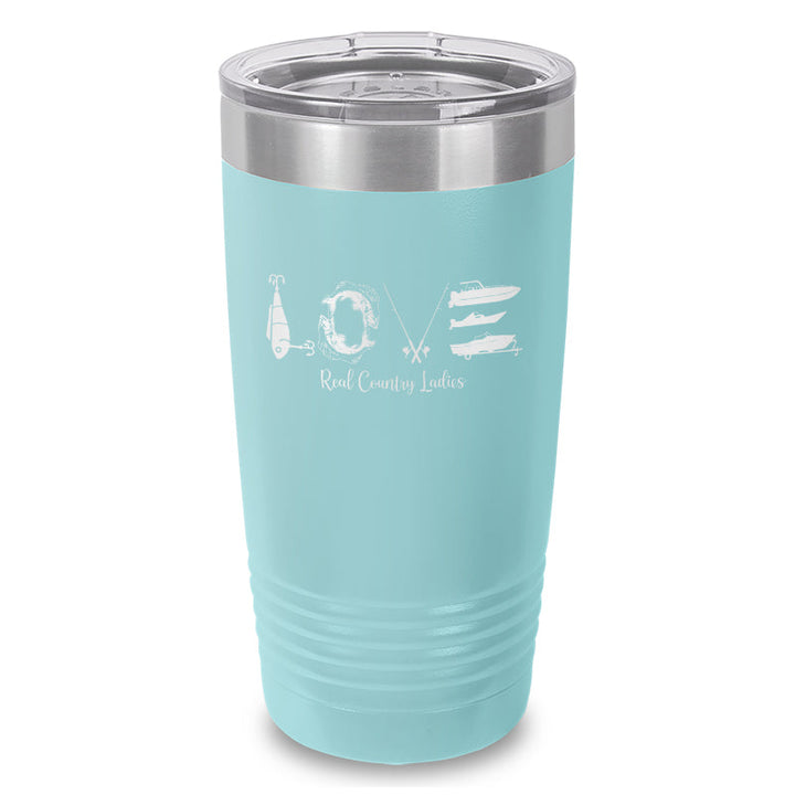 Black Friday | Fishing Love Laser Etched Tumbler