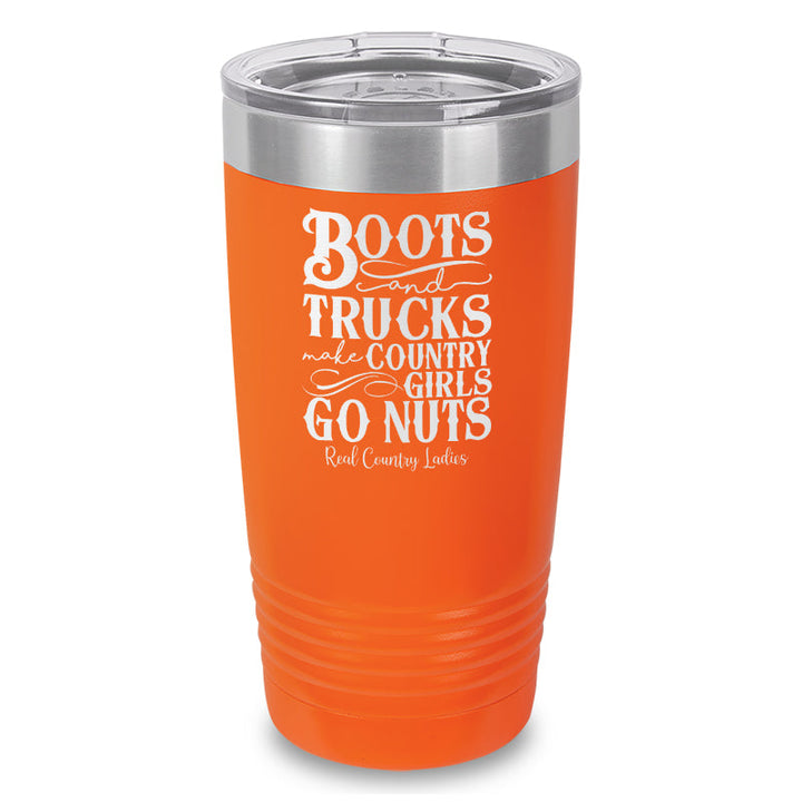 Black Friday | Boots And Trucks Laser Etched Tumbler