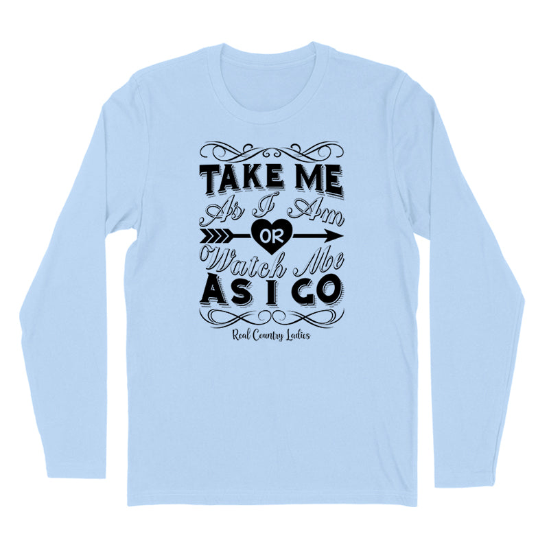 Blowout | Take Me As I Am Black Print Hoodies & Long Sleeves