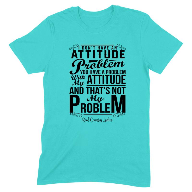 Blowout |  Not My Problem Black Print Front Apparel