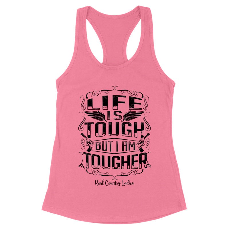 Black Friday | Life Is Tough Black Print Front Apparel