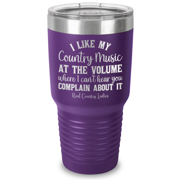 Black Friday | I Like My Country Music Laser Etched Tumbler