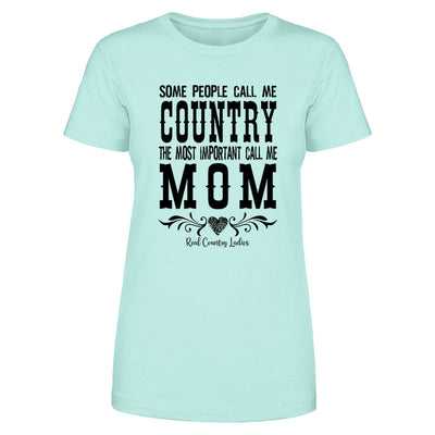 Blowout |  Country Mom Black Print Front Apparel