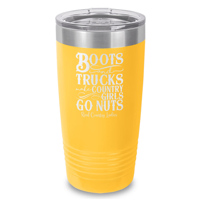 Black Friday | Boots And Trucks Laser Etched Tumbler