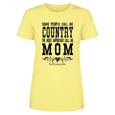 Blowout |  Country Mom Black Print Front Apparel