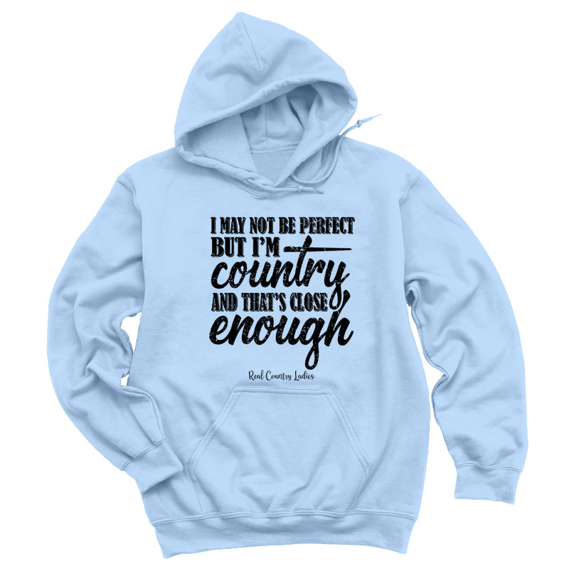 Blowout | I May Not Be Perfect Black Print Hoodies & Long Sleeves