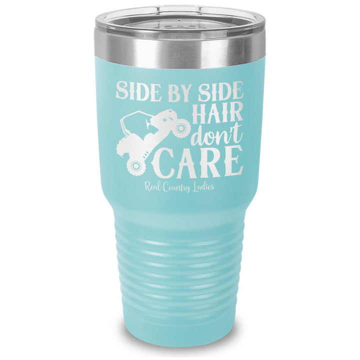 Black Friday | Side By Side Hair Don't Care Laser Etched Tumbler