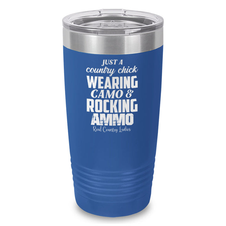 Black Friday | Wearing Camo Rocking Ammo Laser Etched Tumbler