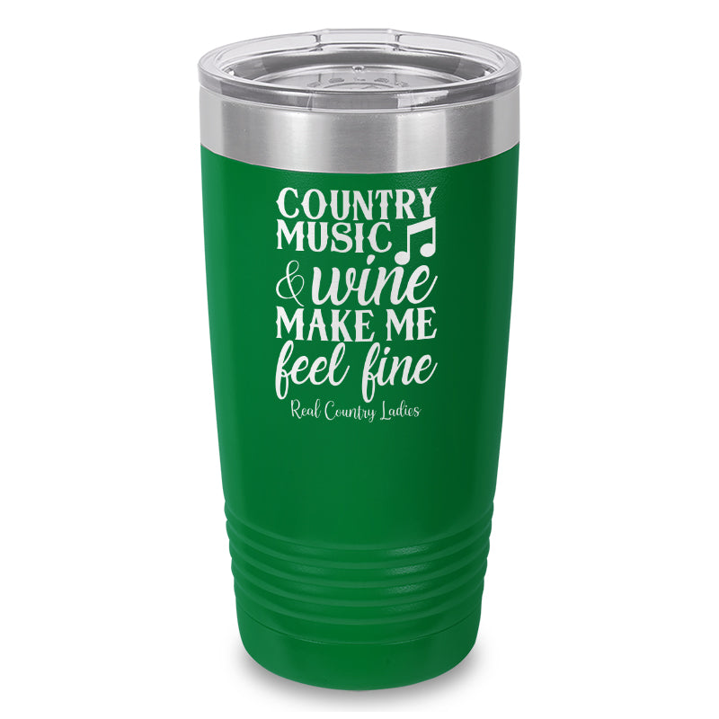 Black Friday | Country Music And Wine Laser Etched Tumbler