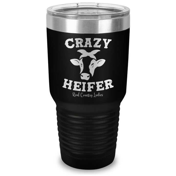 Black Friday | Crazy Heifer Laser Etched Tumbler