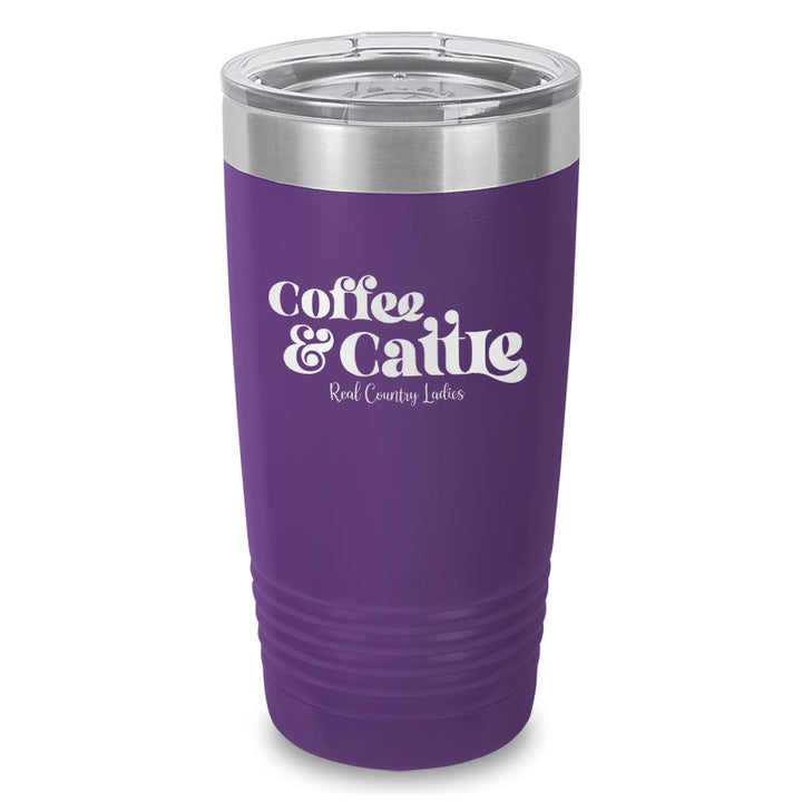 Black Friday | Coffee And Cattle Laser Etched Tumbler