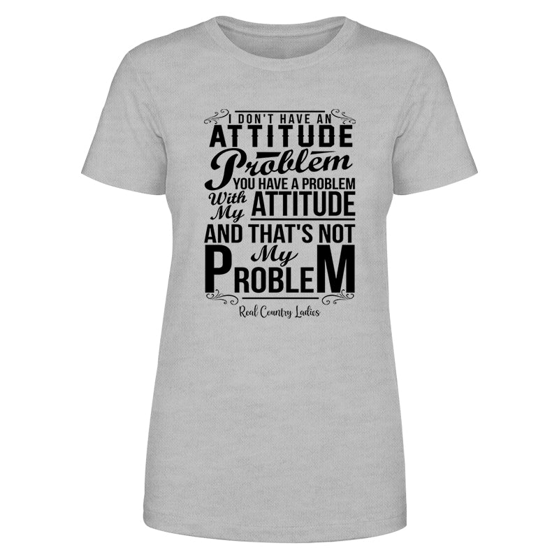 Black Friday | Not My Problem Black Print Front Apparel