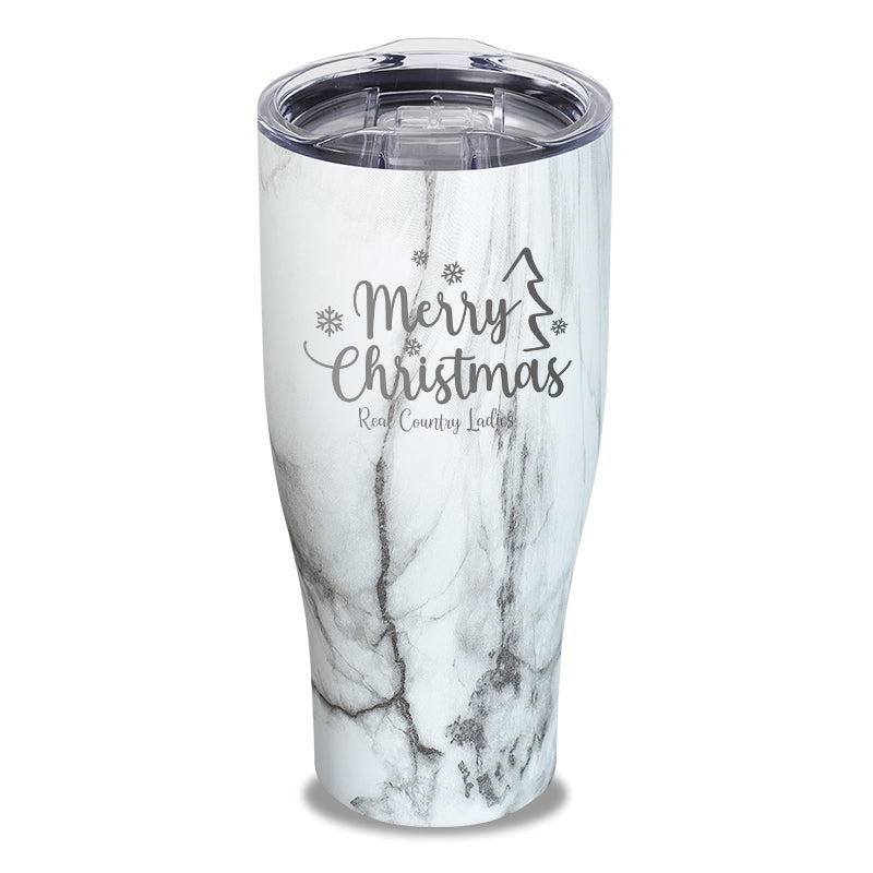 Black Friday | Merry Christmas Laser Etched Tumbler