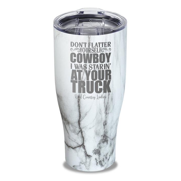 Black Friday | I Was Starin At Your Truck Laser Etched Tumbler