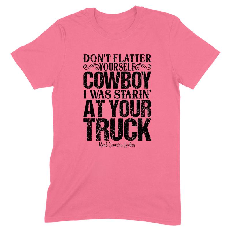 Black Friday | I Was Starin' At Your Truck Black Print Front Apparel