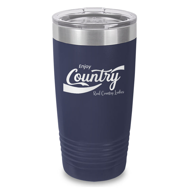 Black Friday | Enjoy Country Laser Etched Tumbler