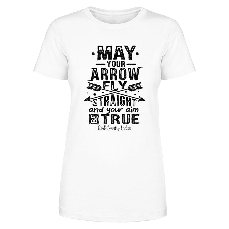 Black Friday | Arrow Fly Straight Black Print Front Apparel