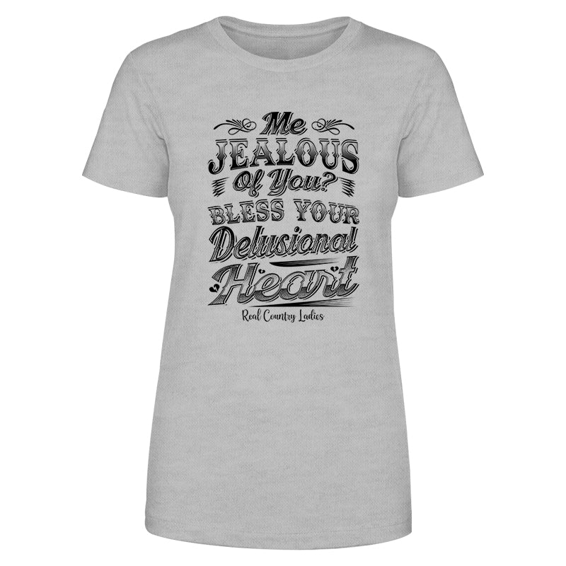 Black Friday | Me Jealous Of You Black Print Front Apparel