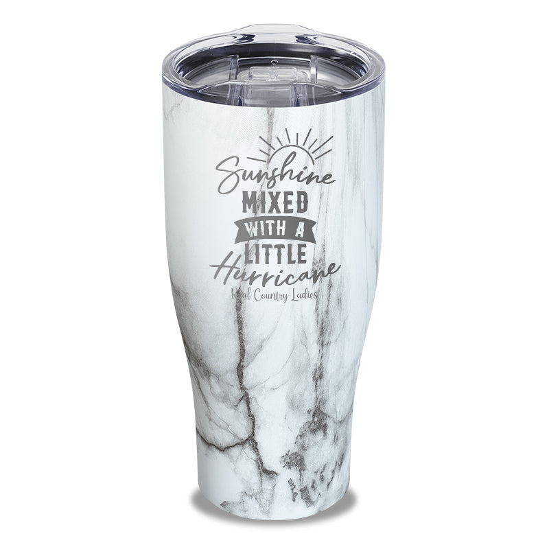 Black Friday | Sunshine Mixed With A Little Hurricane Laser Etched Tumbler