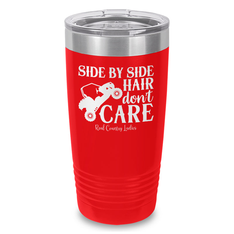 Black Friday | Side By Side Hair Don't Care Laser Etched Tumbler