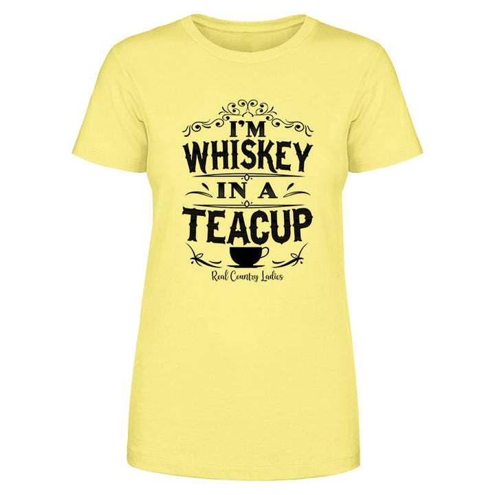 Black Friday | Whiskey In A Teacup Black Print Front Apparel