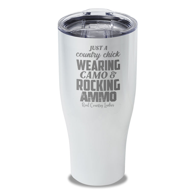 Black Friday | Wearing Camo Rocking Ammo Laser Etched Tumbler