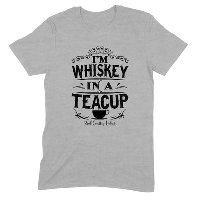 Blowout |  Whiskey In A Teacup Black Print Front Apparel