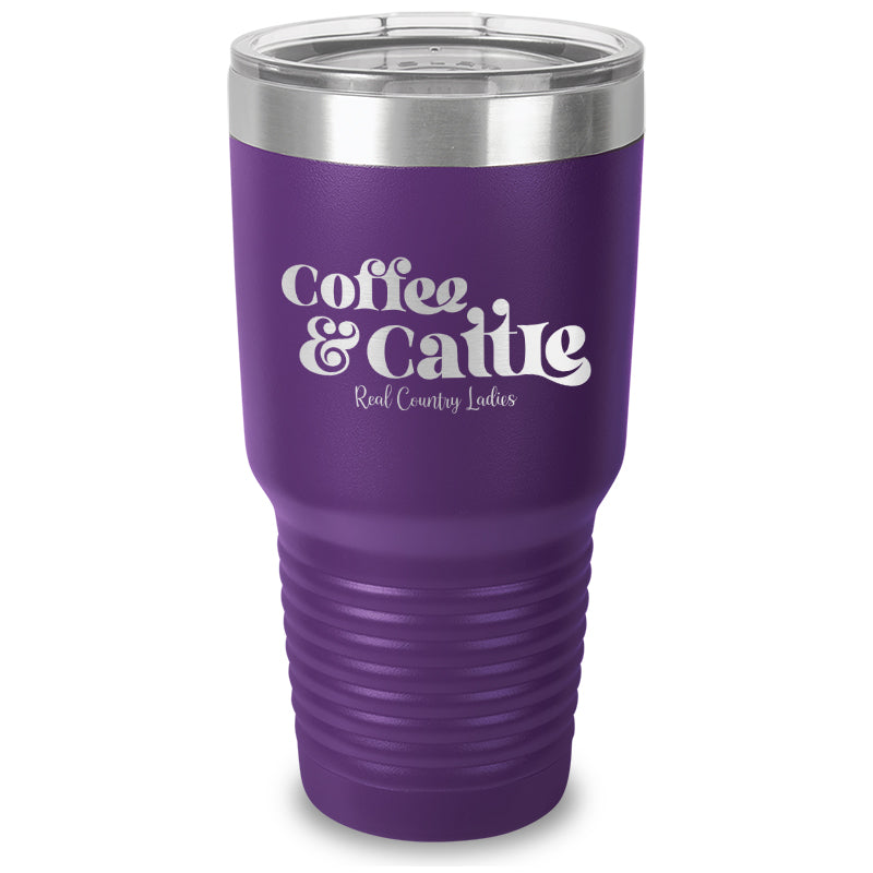 Black Friday | Coffee And Cattle Laser Etched Tumbler