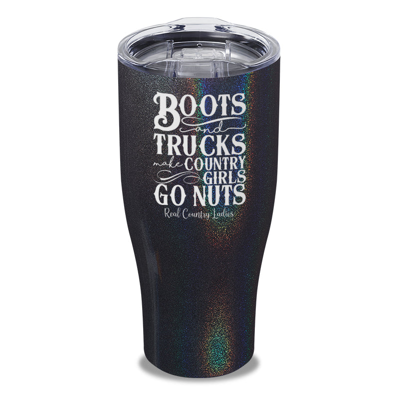 Black Friday | Boots And Trucks Laser Etched Tumbler