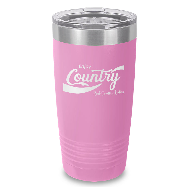 Black Friday | Enjoy Country Laser Etched Tumbler