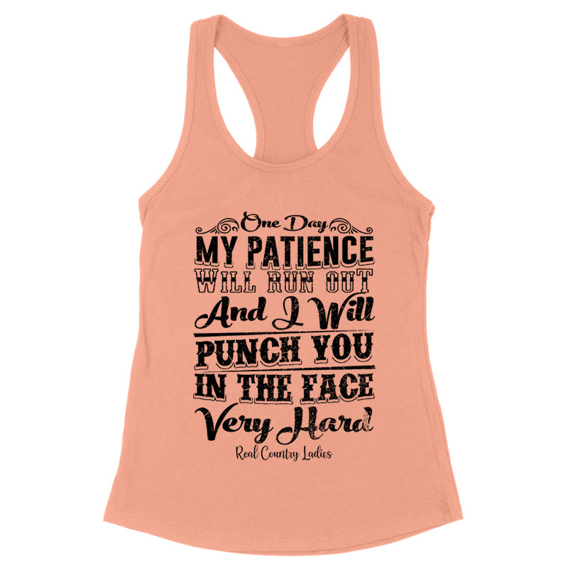 Blowout |  Punch You In The Face Black Print Front Apparel