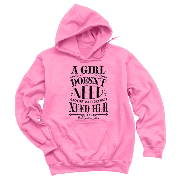 Black Friday | A Girl Doesn't Need Black Print Hoodies & Long Sleeves