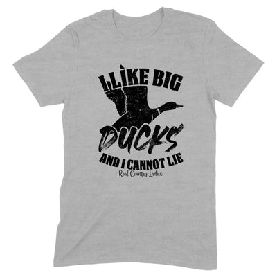 Blowout |  I Like Big Ducks Black Print Front Apparel