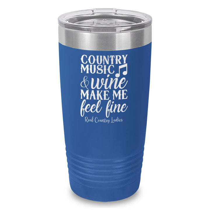 Black Friday | Country Music And Wine Laser Etched Tumbler