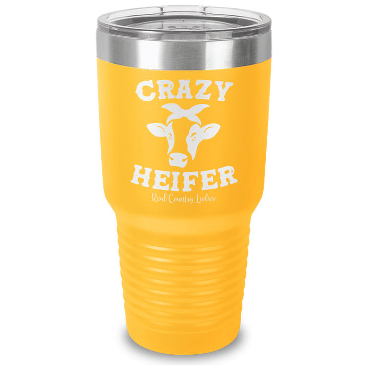 Black Friday | Crazy Heifer Laser Etched Tumbler