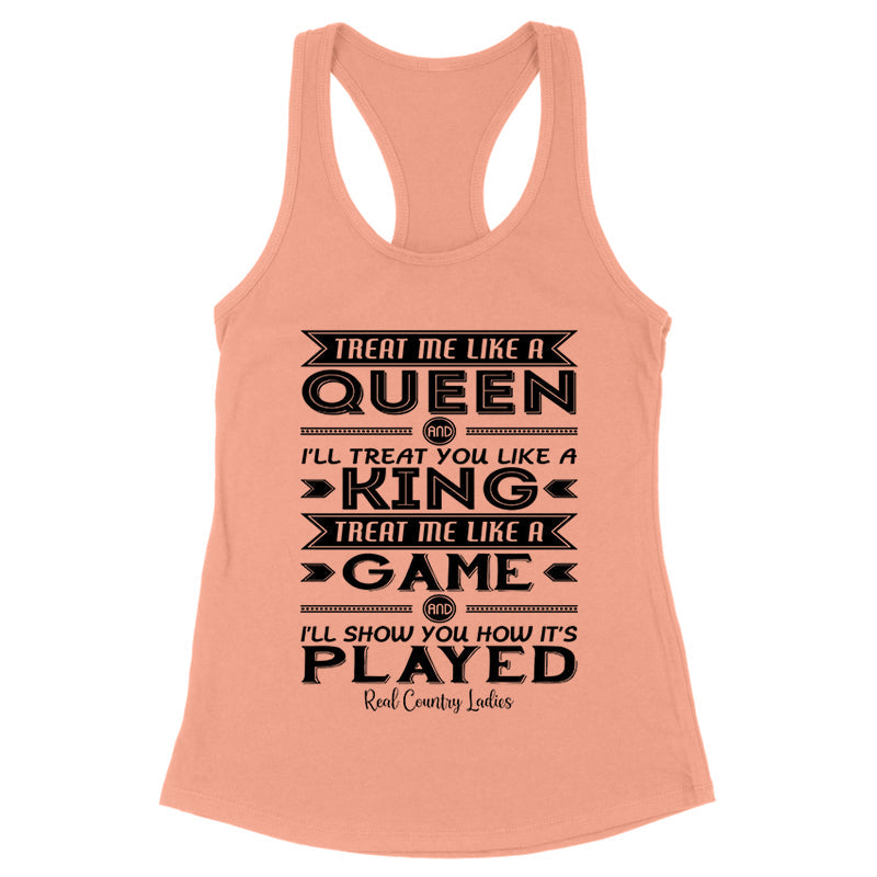 Black Friday | Like A Queen Black Print Front Apparel