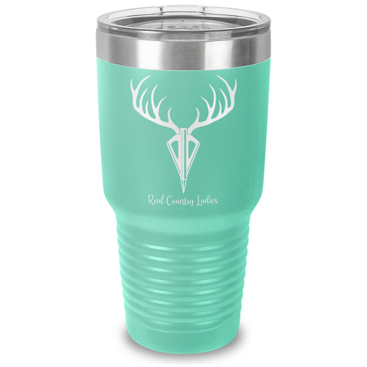 Black Friday | Arrow Deer Laser Etched Tumbler