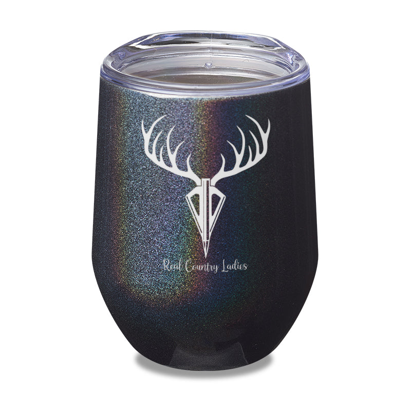 Black Friday | Arrow Deer Laser Etched Tumbler