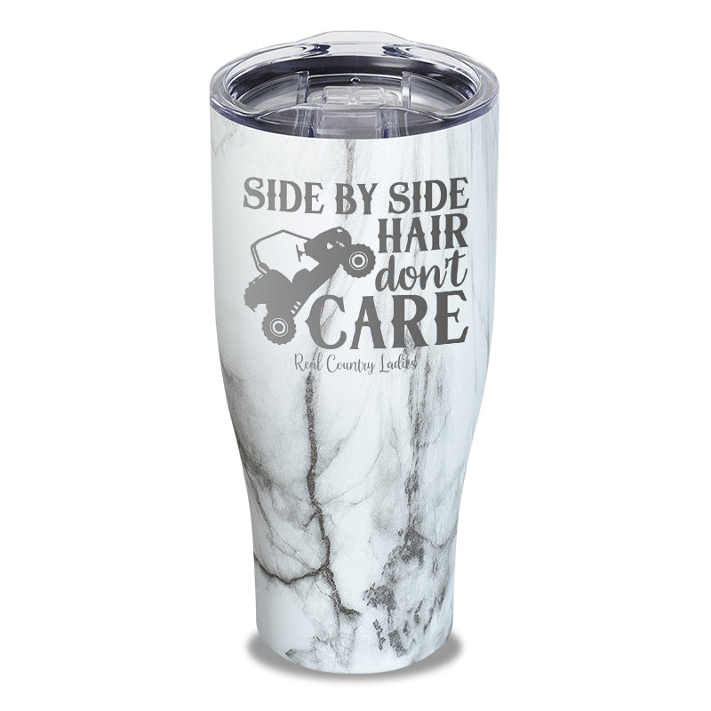 Black Friday | Side By Side Hair Don't Care Laser Etched Tumbler