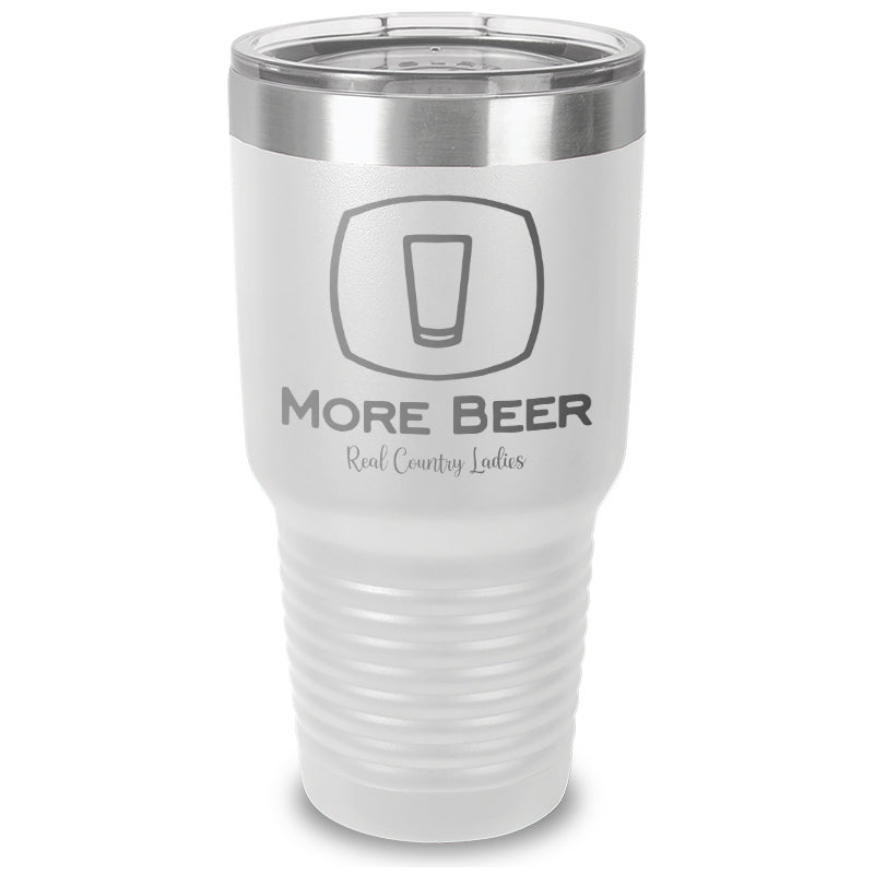 Black Friday | More Beer Laser Etched Tumbler