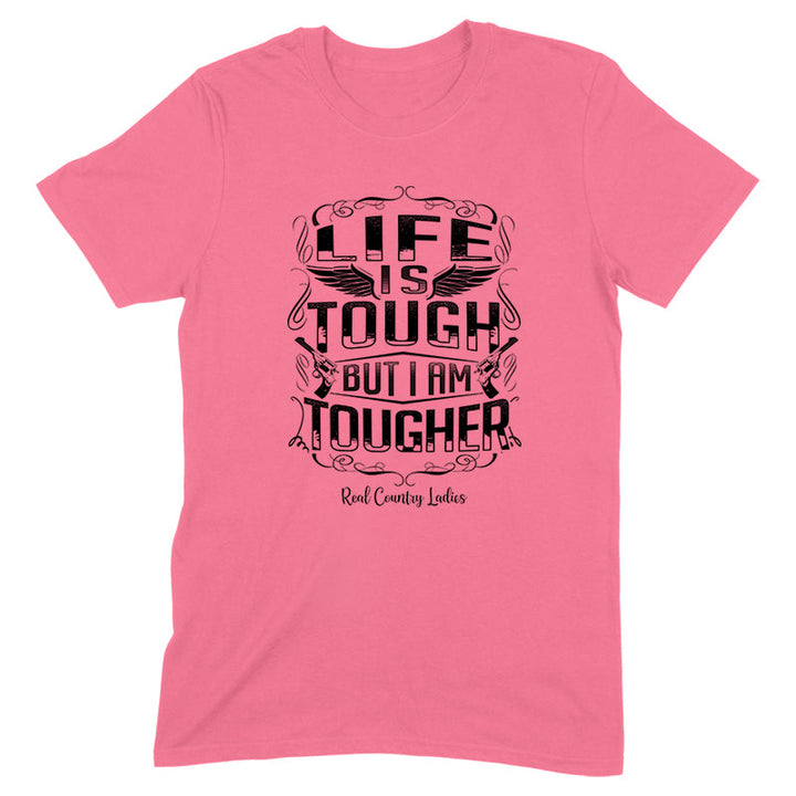 Black Friday | Life Is Tough Black Print Front Apparel