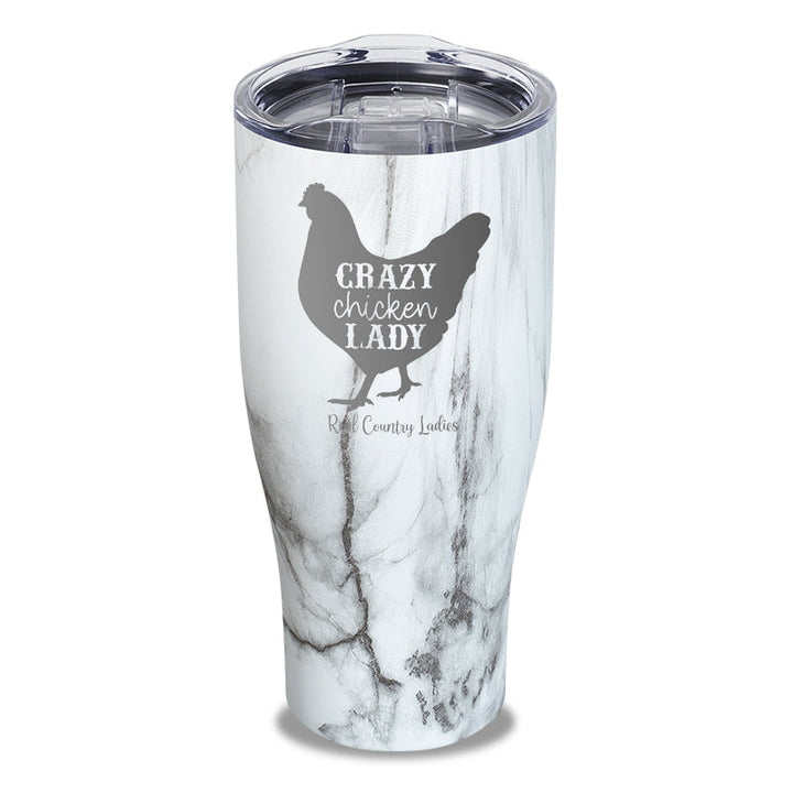 Black Friday | Crazy Chicken Lady Laser Etched Tumbler